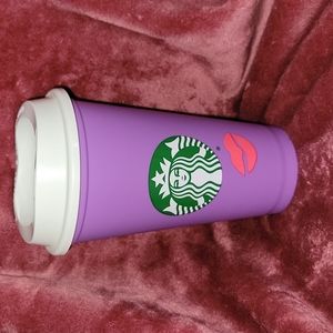 Starbucks valentine's reusable hot cup Nwot
